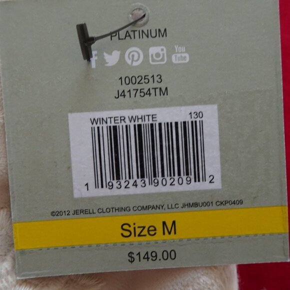 John Mark Velvet Tunic Top Women's Size M Ivory Embroidered Loose Fit - Picture 9 of 14